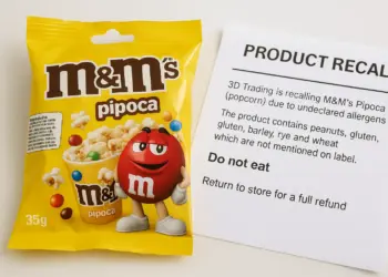 3D Trading recalls M&M's Pipoca over allergy risk