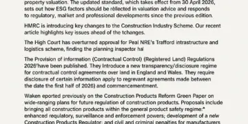 Government announces new regulations and standards across property and construction sectors