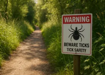 Health officials warn Britons about rising tick threat in countryside rambles