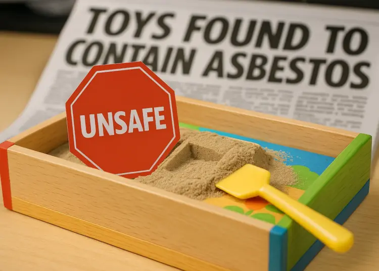 Parents urged to discard popular children's toys over asbestos fears