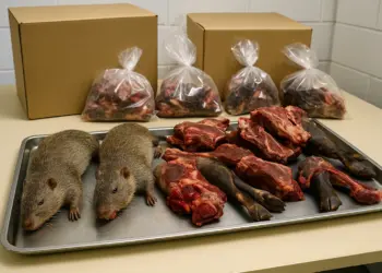Police arrest man after illegal bushmeat raid in London