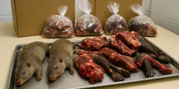 Police arrest man after illegal bushmeat raid in London