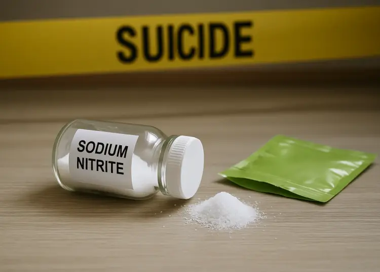 Rising suicide rates linked to sodium nitrite in young people