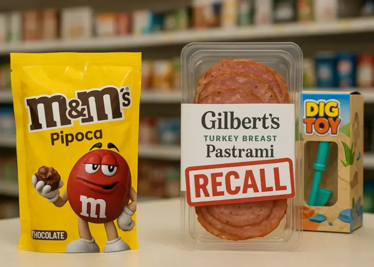 Urgent product recalls issued for food and toys amid health risks