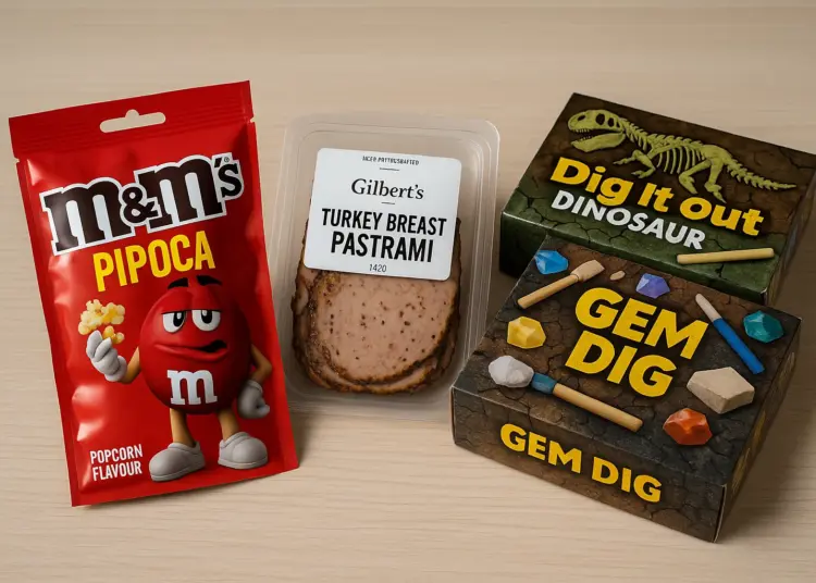 Urgent product recalls issued for food and toys due to health risks