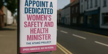 Young campaigners push for women's safety and health minister in Northern Ireland