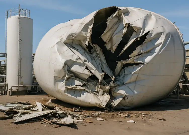 Company fined £350,000 after tank collapse injures Scots worker