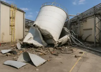 Company fined £350k following serious tank collapse injuring Scots worker