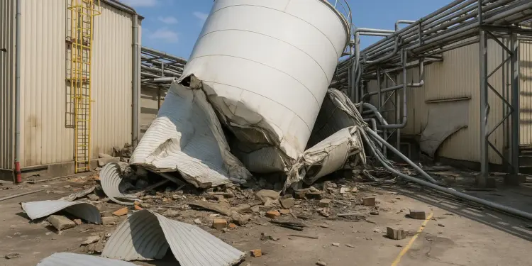 Company fined £350k following serious tank collapse injuring Scots worker