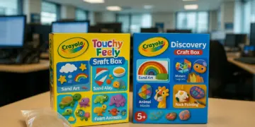 Crayola craft boxes recalled over asbestos concerns