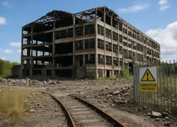 Dangerous legacy of asbestos factory fuels local fears