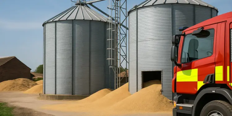 Farmer dies in silo incident at Burscough farm Farmer dies in silo incident at Burscough farm