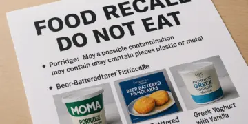 Food agency issues recalls over safety concerns for multiple supermarket products