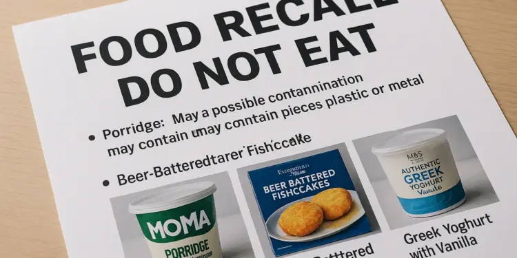 Food agency issues recalls over safety concerns for multiple supermarket products
