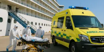 Health officials respond to suspected hantavirus cases aboard ship