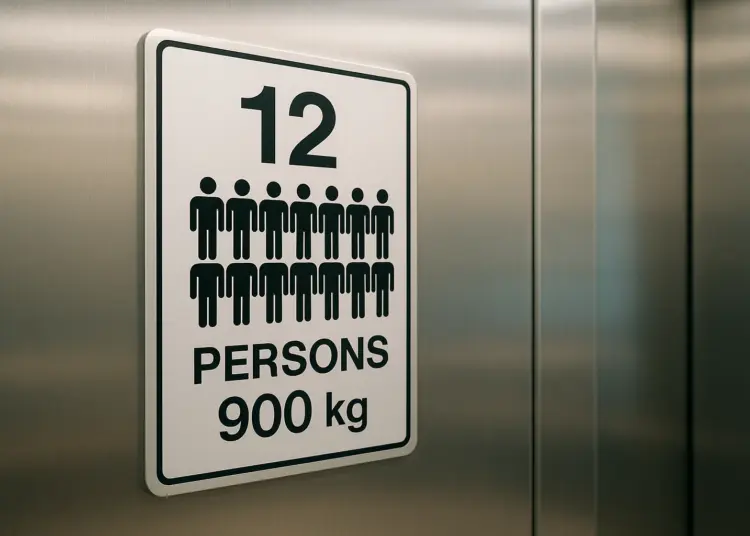 Lifts face criticism for outdated capacity signs amid rising obesity rates