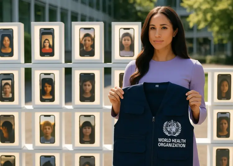 Meghan advocates for children's online safety at WHO event
