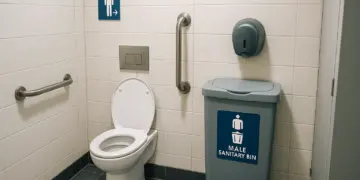 Morrisons introduces male sanitary bins in a UK supermarket first
