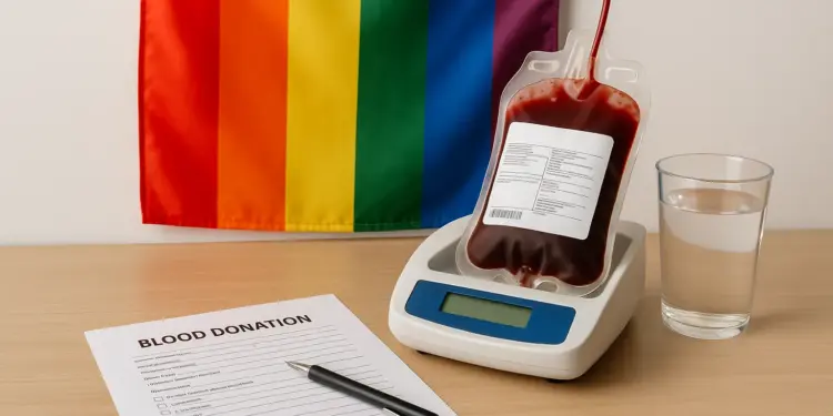 Rise in blood donations from gay and bisexual men after rule changes