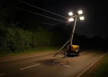 Tree surgeon suffers life-threatening injuries after electric shock from powerline