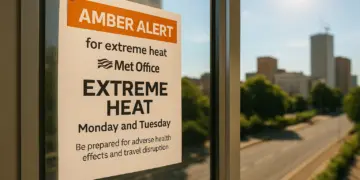 Amber alert issued as southern England braces for extreme heat