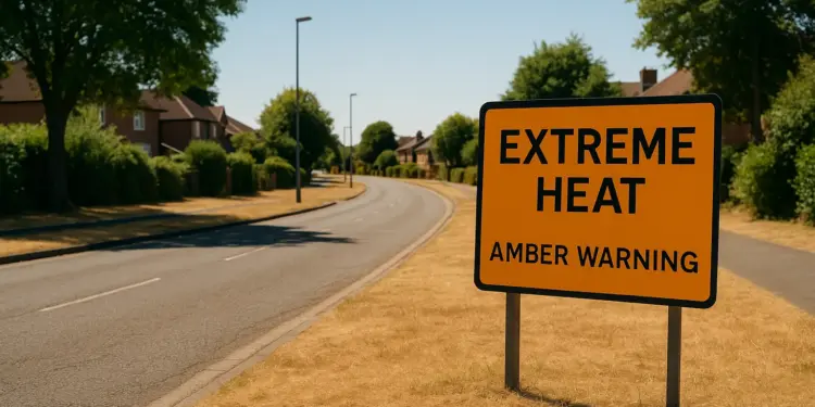Amber heat warning issued as southern England braces for extreme temperatures