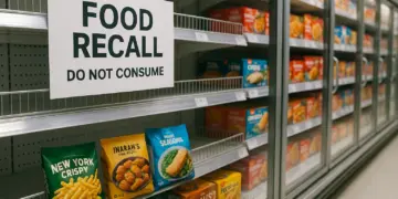 Council issues food safety warning over frozen products