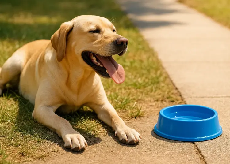 Dog owners warned to protect pets during heatwave