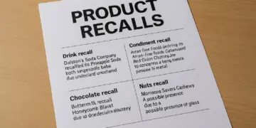 Food safety alerts issued as multiple products recalled nationwide