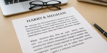 Harry and Meghan face backlash over children's online safety statement