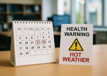 Health warning issued for outdoor workers amid rising summer temperatures