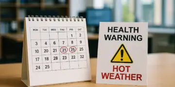 Health warning issued for outdoor workers amid rising summer temperatures