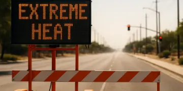 Heat warning issued for healthy individuals amid extreme temperatures