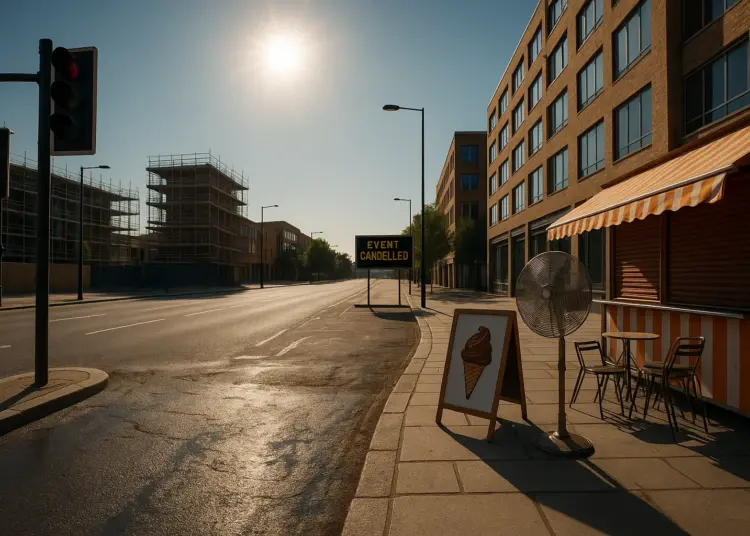 Heatwave disrupts journeys and boosts summer sales as economists warn of economic impact