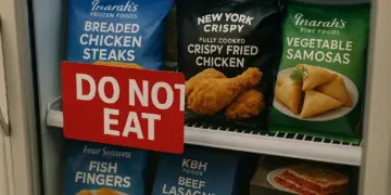 Horsham council warns residents over potentially unsafe frozen foods