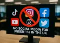 Starmer announces social media ban for under-16s in UK