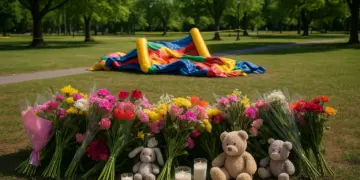 Tragedy as girl dies and others injured after bouncy castle lifted by winds in Montreal