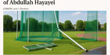 UK Athletics fined over death of Paralympic athlete Abdullah Hayayei