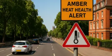 UK issues amber heat health alerts as temperatures soar