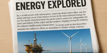 Upstream focuses on key developments in the energy sector