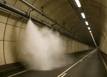 YouTuber unveils unique fire safety system at Tyne Tunnels