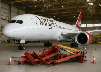Engineer dies after being crushed while working on Boeing 787 at Heathrow