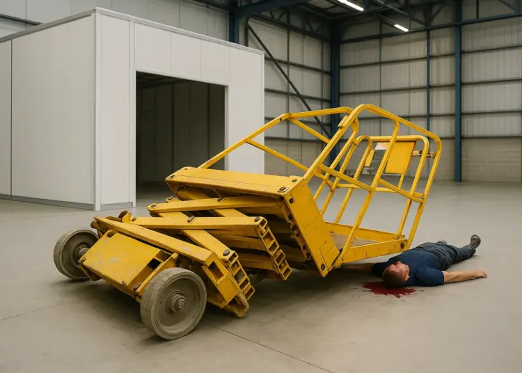 Father dies after accident on scissor lift as company fined for safety failures