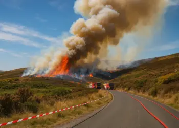 Fire in South Wales prompts major emergency response and health warnings
