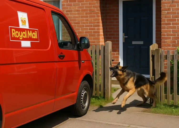 Guildford postcode among UK’s worst hotspots for dog attacks on postal workers