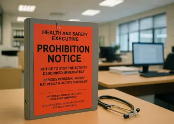 HSE takes unprecedented action against substandard occupational health service