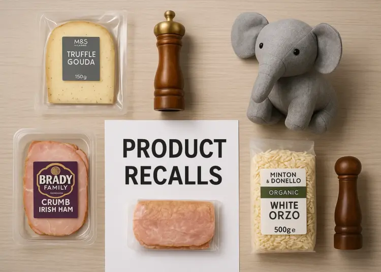 Major retailers issue urgent recalls over food safety and health risks
