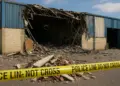 Man killed and three injured in industrial explosion