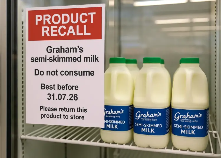 Milk recall issued by Graham's Family Dairy over antibiotic concerns