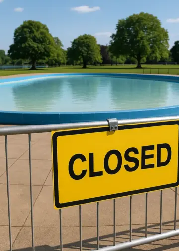 Nottingham paddling pool closes for health and safety reasons as school holidays begin